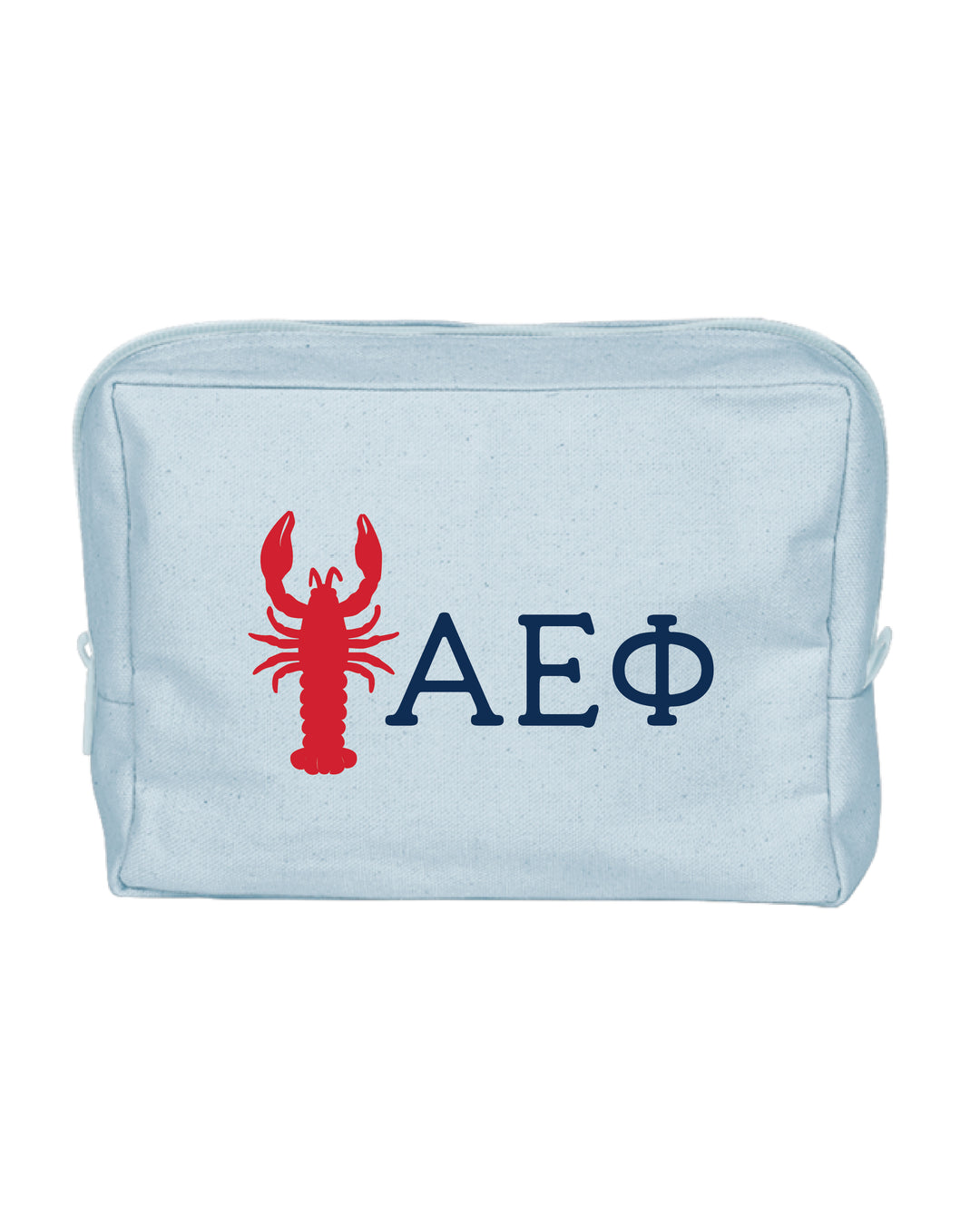 Lobster Print Sorority Make-Up Pouch