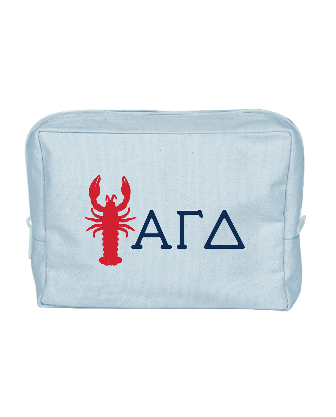 Lobster Print Sorority Make-Up Pouch