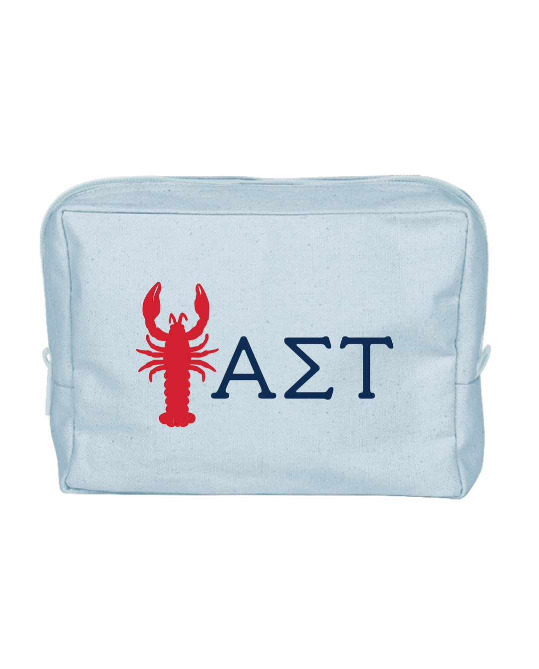 Lobster Print Sorority Make-Up Pouch
