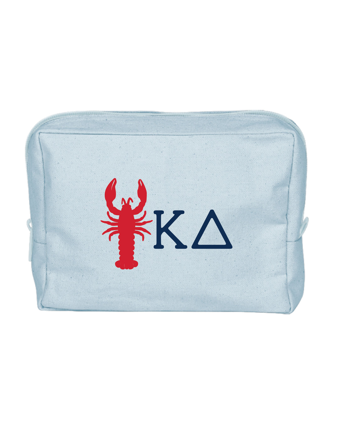 Lobster Print Sorority Make-Up Pouch