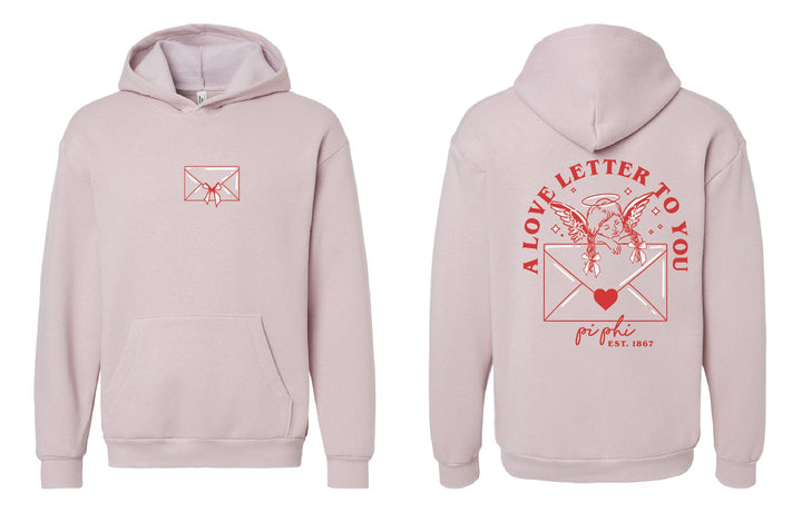 Love Letter Sorority Hoodie - 2XL - 3XL