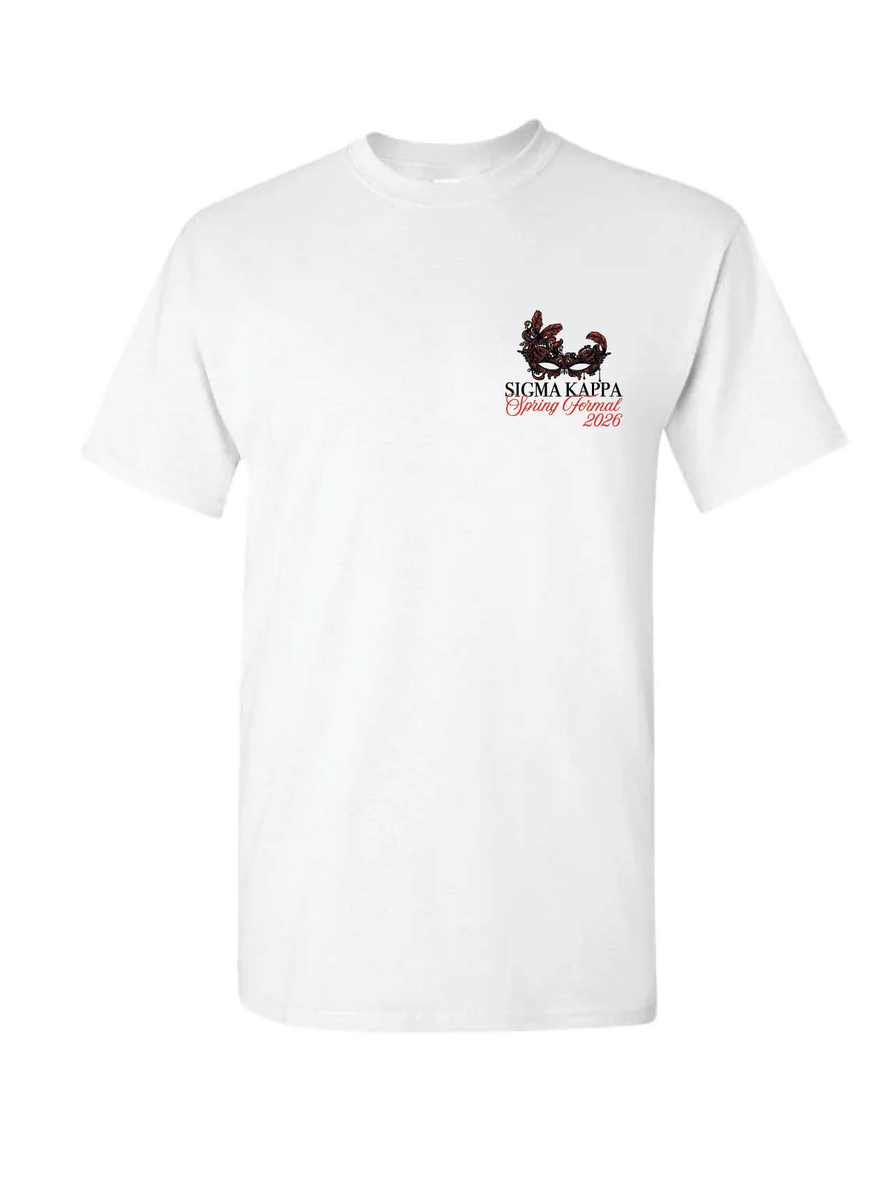 Small Piece Order | Sigma Kappa Spring Formal 2026 - Tee