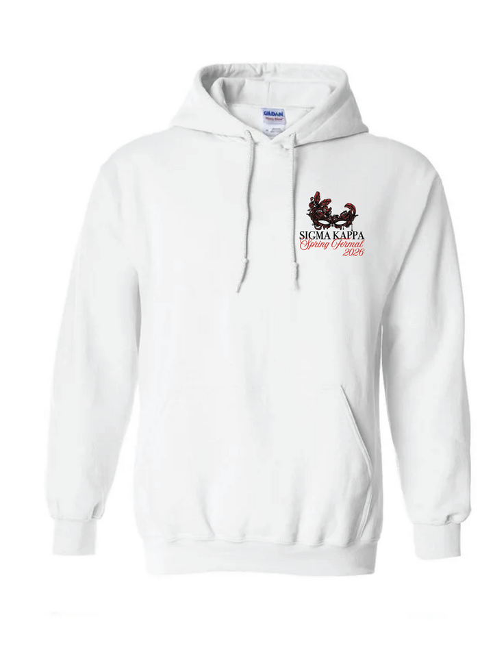 Small Piece Order | Sigma Kappa Spring Formal 2026 - Hoodie