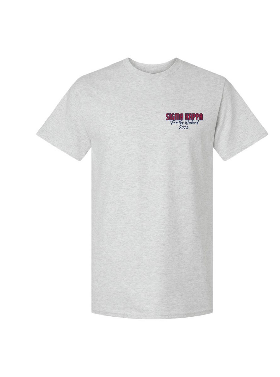 WSU SK Family Weekend 2026 - Ash Tee