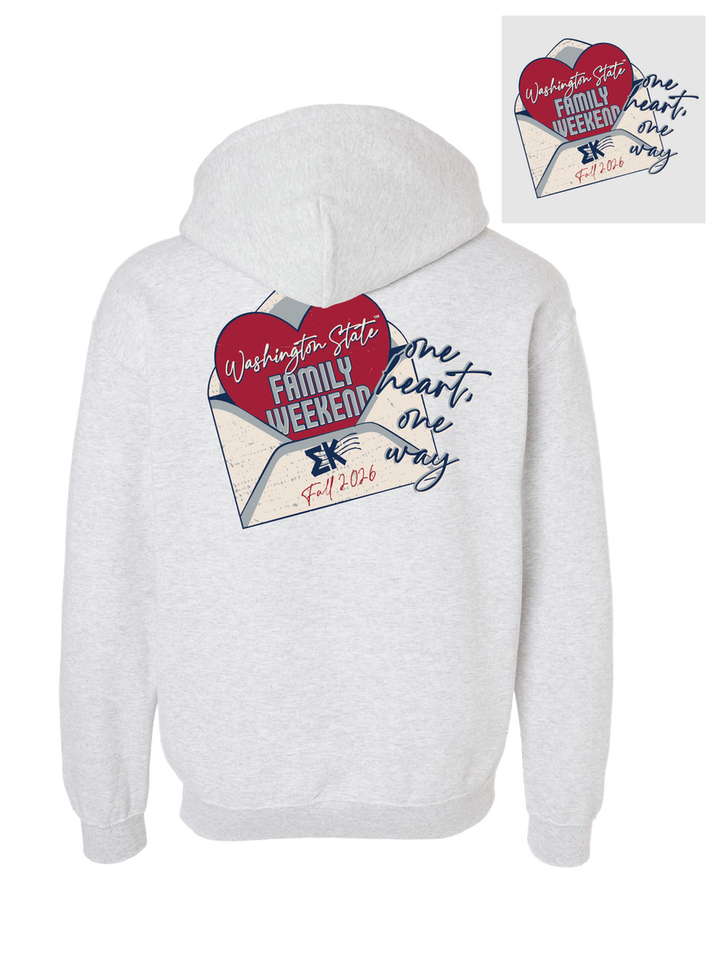 WSU SK Family Weekend 2026 - Ash Hoodie