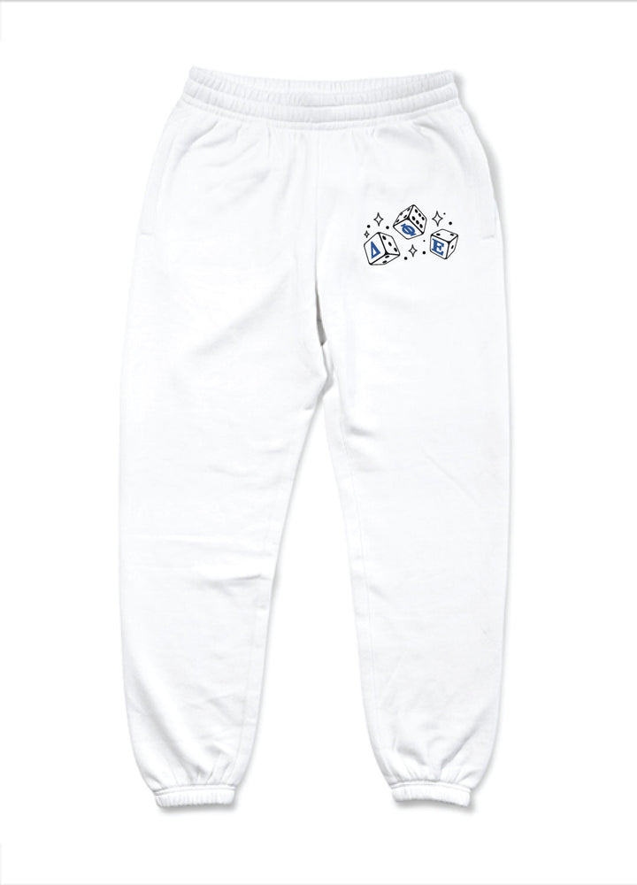 Royal Blue Lucky Me Matching Set Sorority Joggers - 2XL