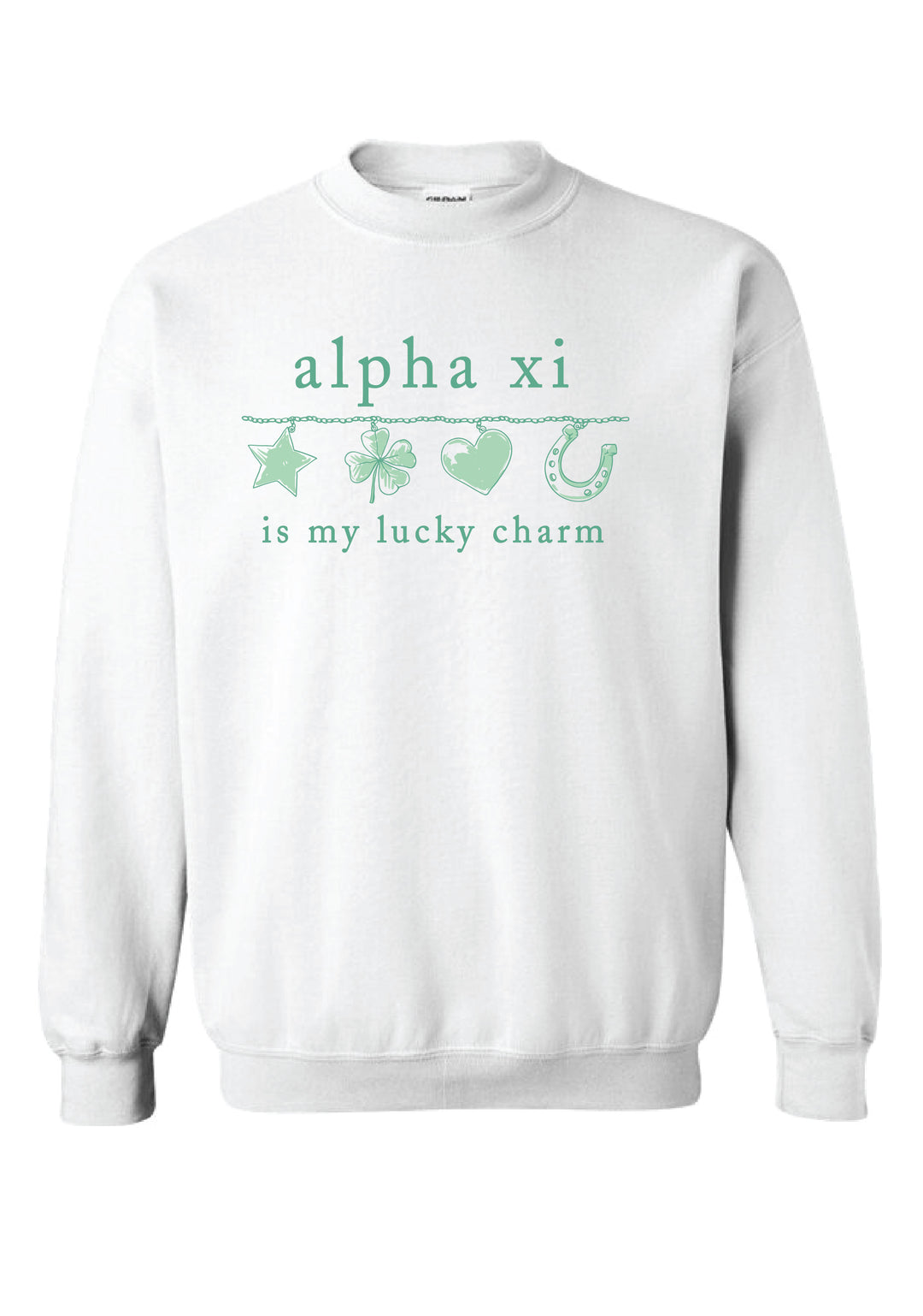 Lucky Charm Sorority Crewneck - 2XL - 3XL