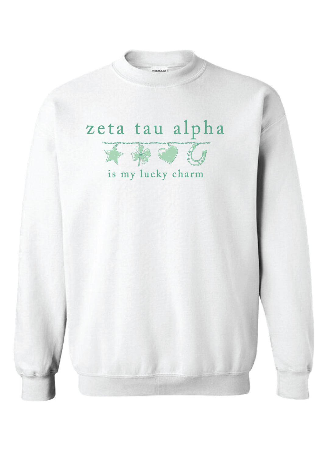 Lucky Charm Sorority Crewneck - 2XL - 3XL