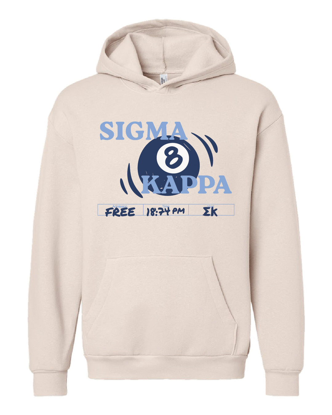 Magic 8 Ball Sorority Hoodie - 2XL - 3XL