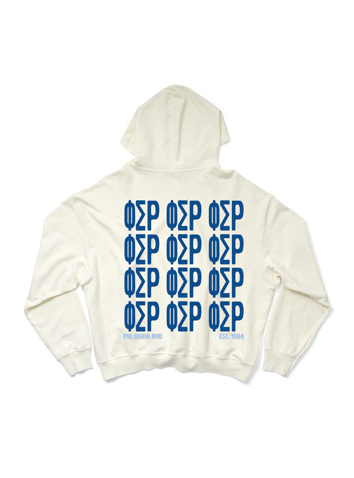 Phi Sigma Rho Stacked Vanilla Ice Hoodie