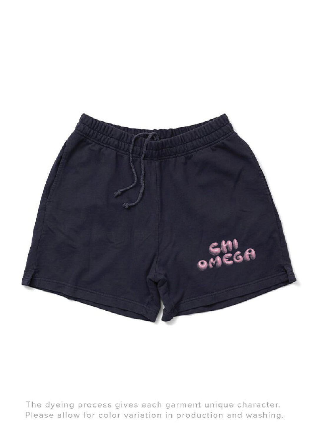 Midnight Sky Bubble Letter Matching Set Sorority Light Weight Shorts