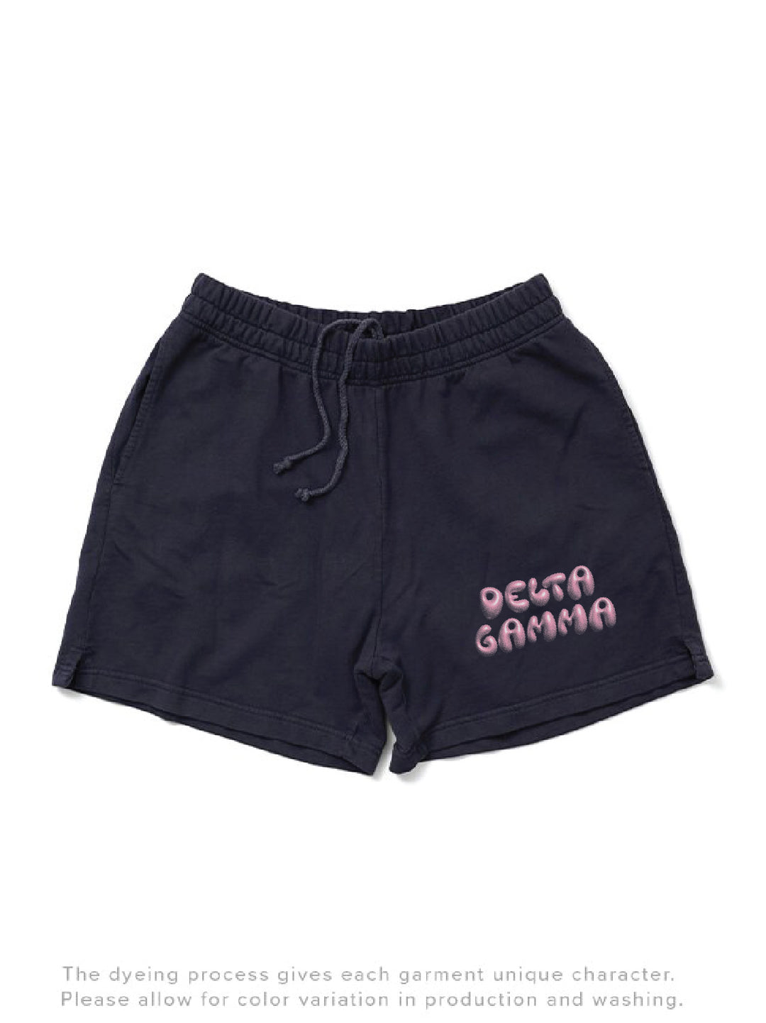 Midnight Sky Bubble Letter Matching Set Sorority Light Weight Shorts