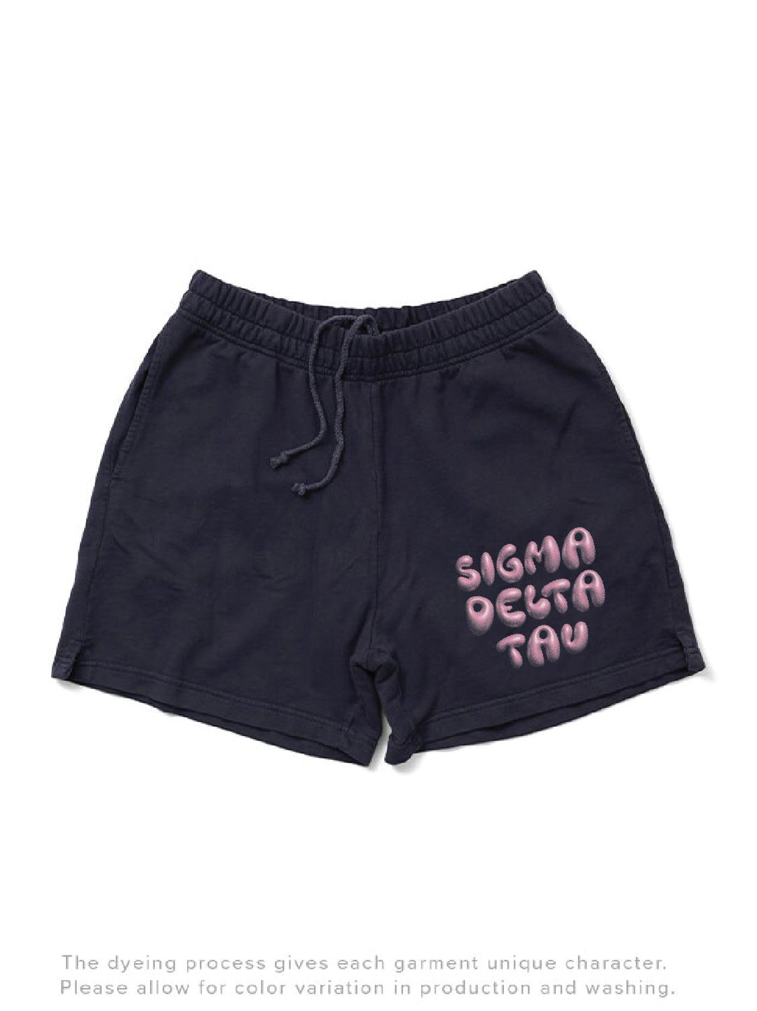 Midnight Sky Bubble Letter Matching Set Sorority Light Weight Shorts - 2XL