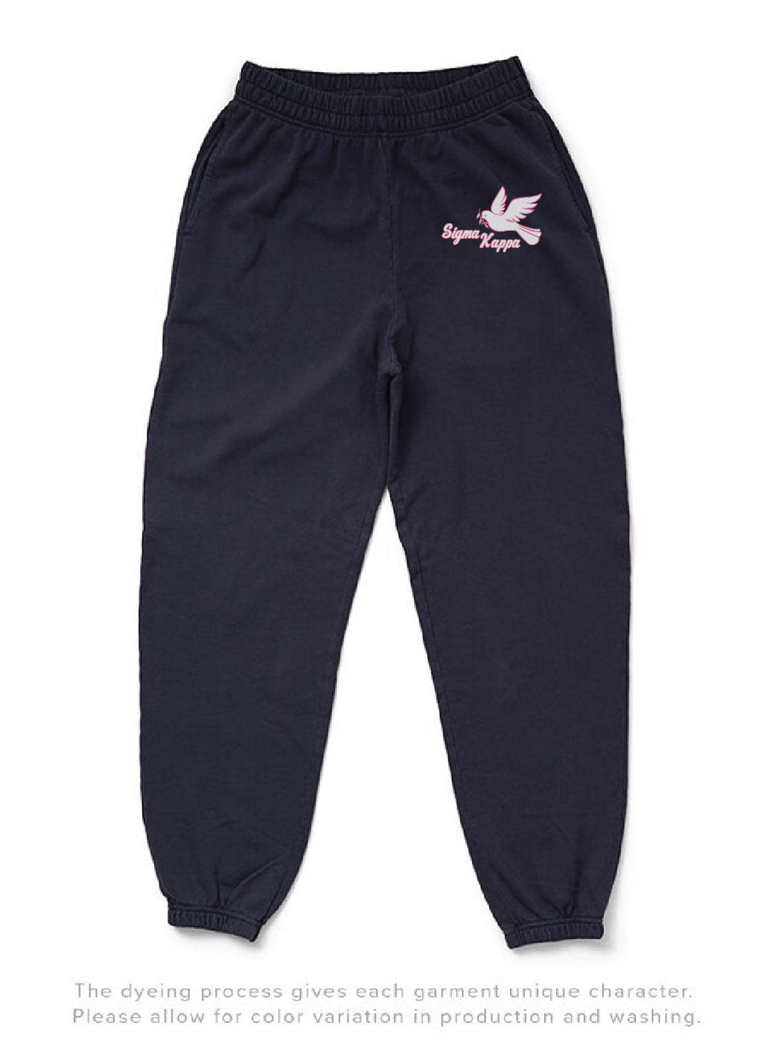 Midnight Sky Dove Matching Set Sorority Light Weight Joggers - 2XL