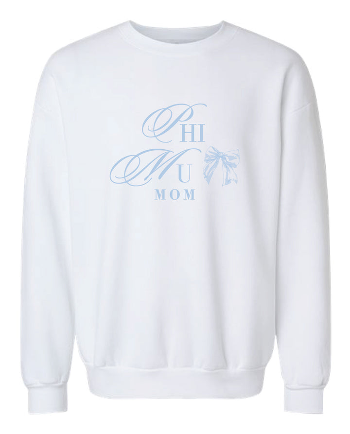 Mom Bow Sorority Crewneck