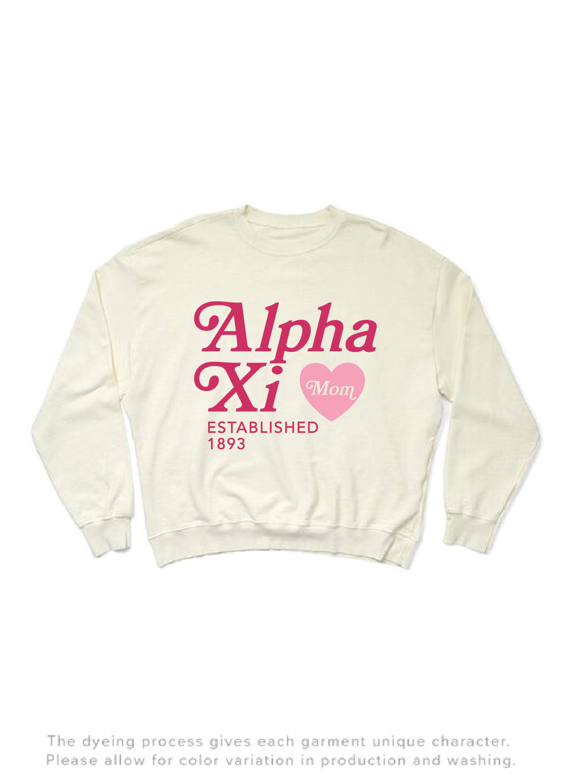 i_cream01 Vanilla Ice Heart Sorority Mom Light Weight Crewneck