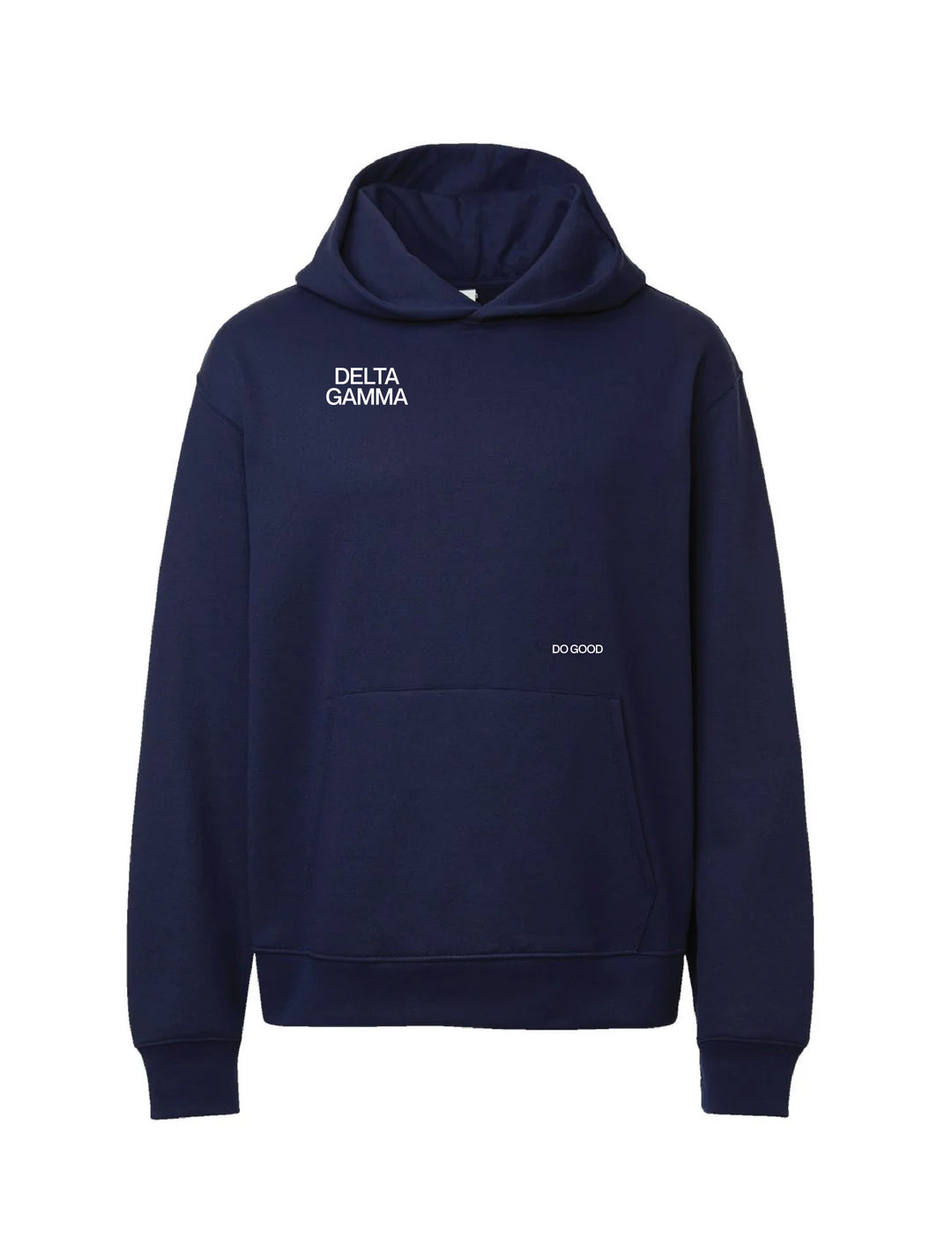 Motto Navy Heavy Weight Sorority Hoodie