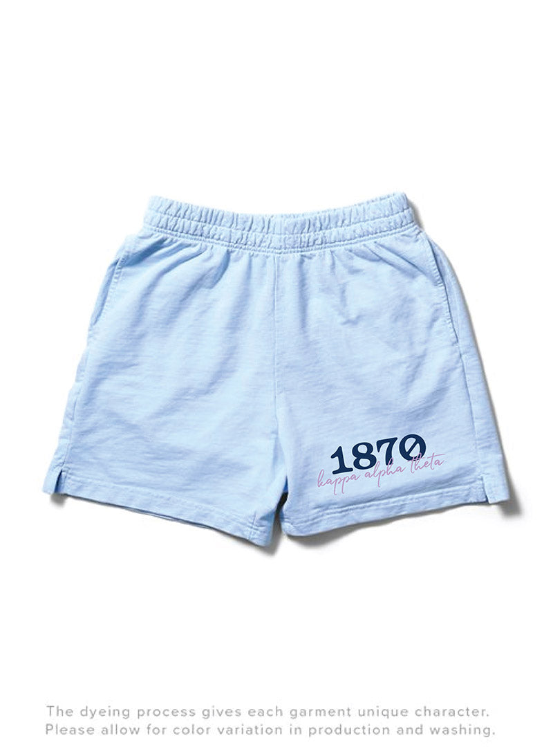 Arctic Blue Mix Type Matching Set Sorority Shorts