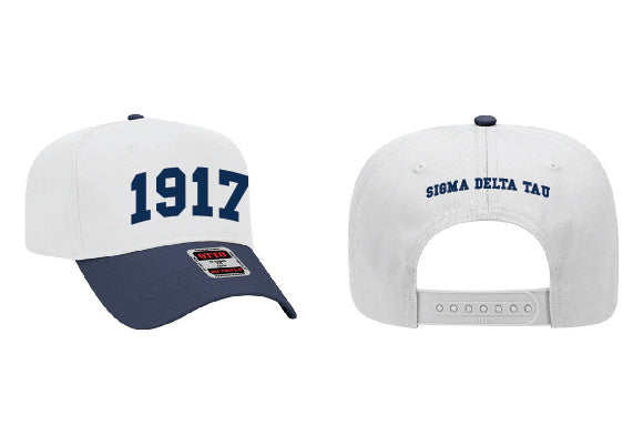 Navy Est Year Embroidered Sorority Hat