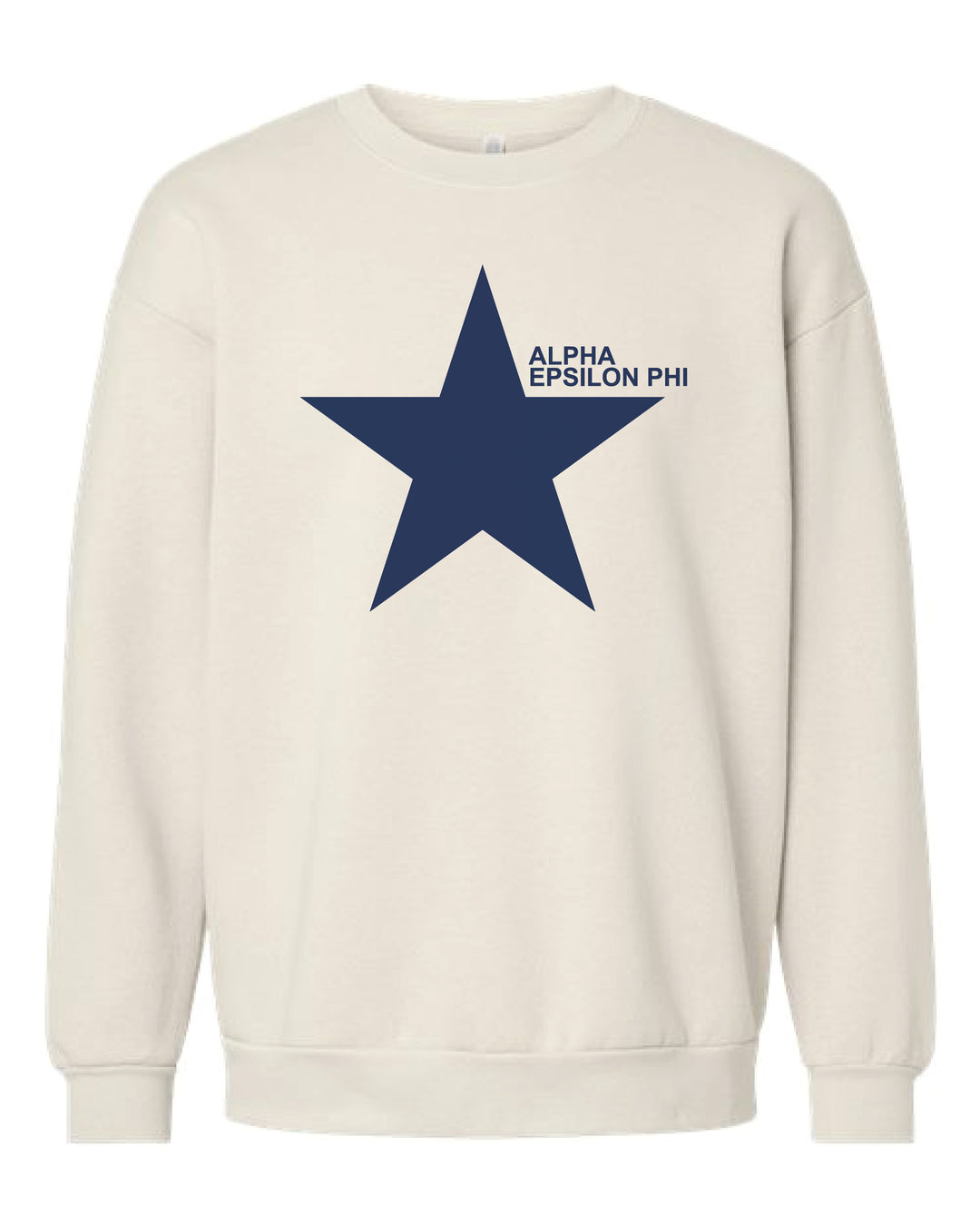 Navy Star Sorority Crewneck