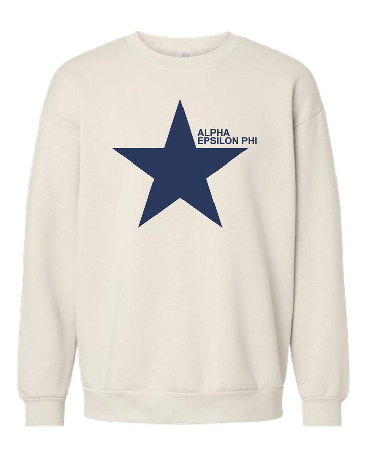 Navy Star Sorority Crewneck - 2XL - 3XL