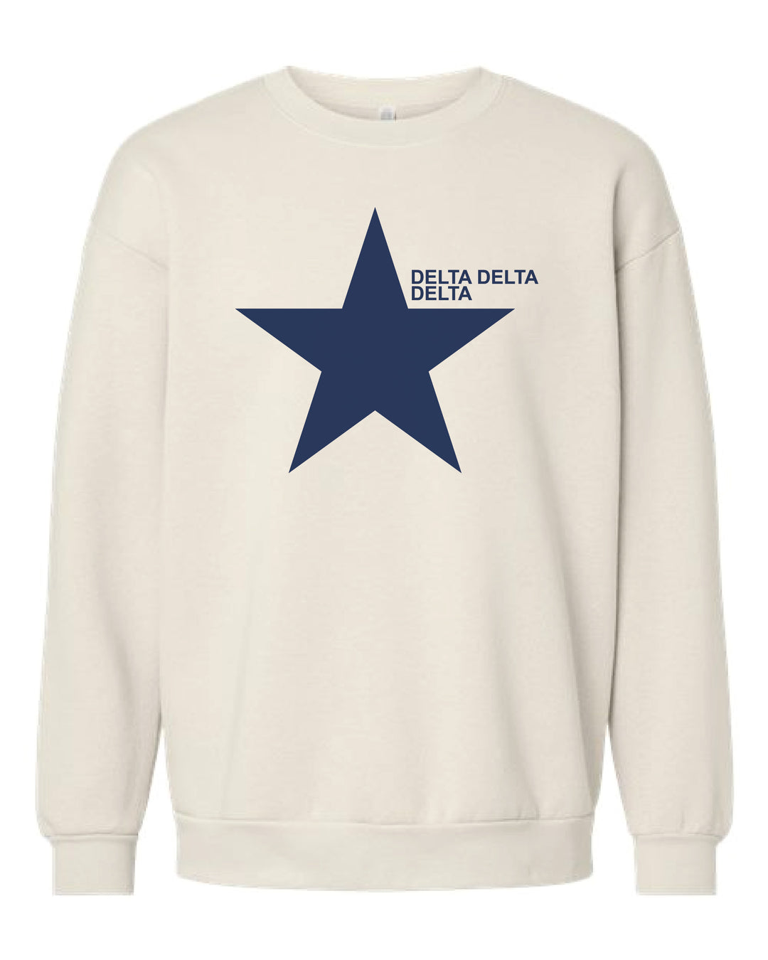 Navy Star Sorority Crewneck