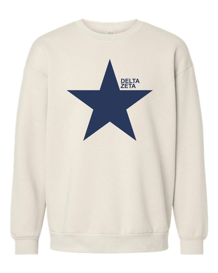 Navy Star Sorority Crewneck - 2XL - 3XL