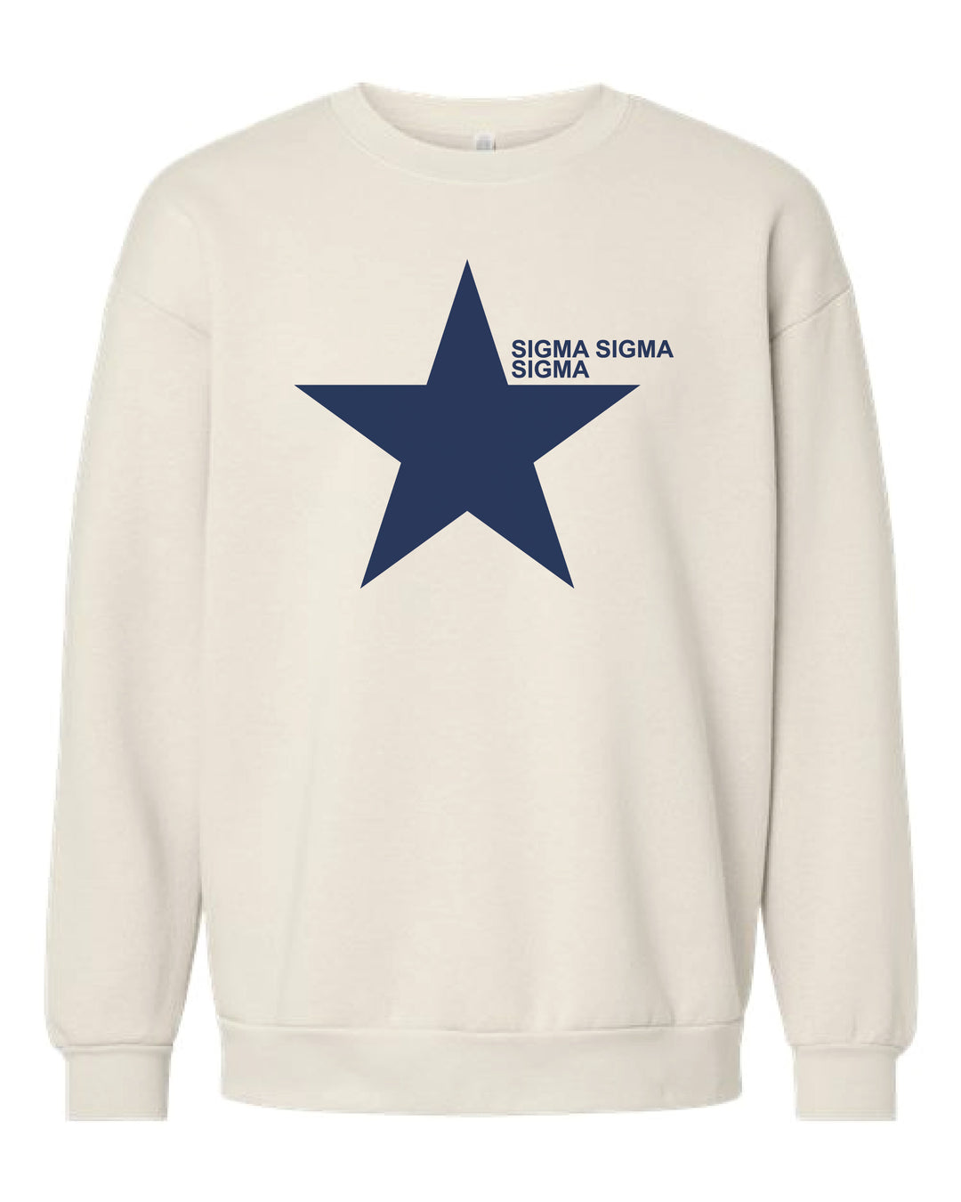 Navy Star Sorority Crewneck