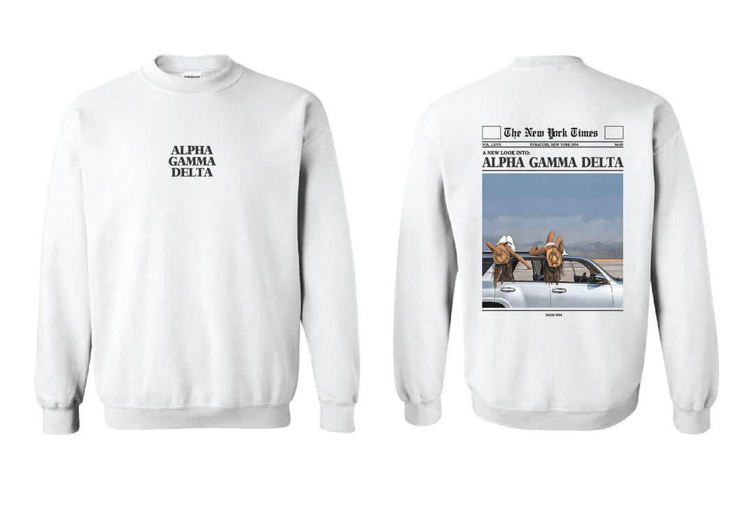 Newsletter Sorority Crewneck - 2XL - 3XL