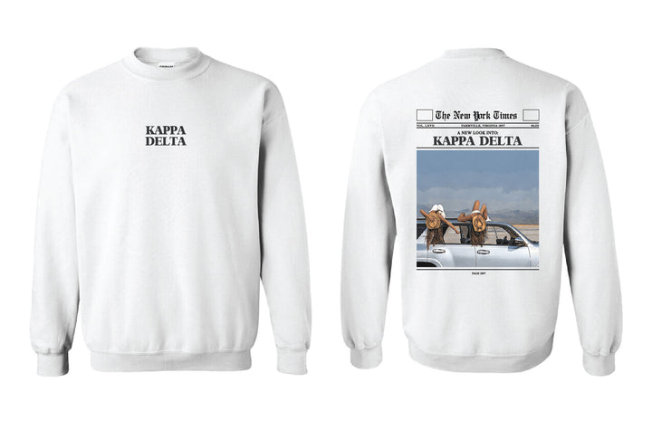 Newsletter Sorority Crewneck