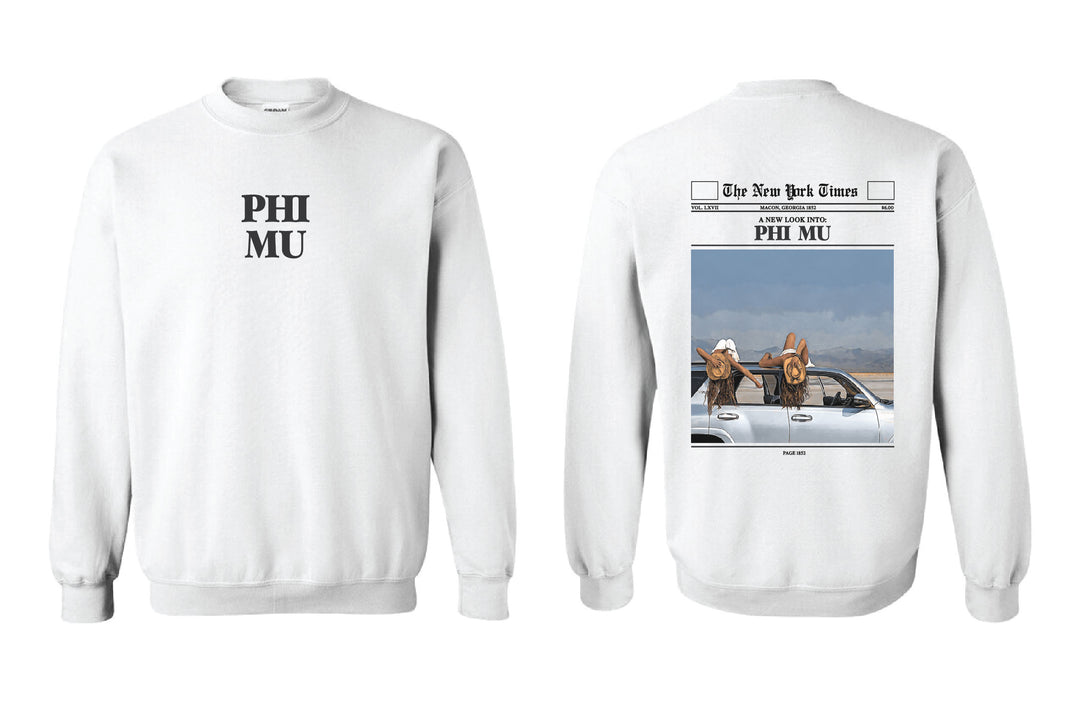 Newsletter Sorority Crewneck