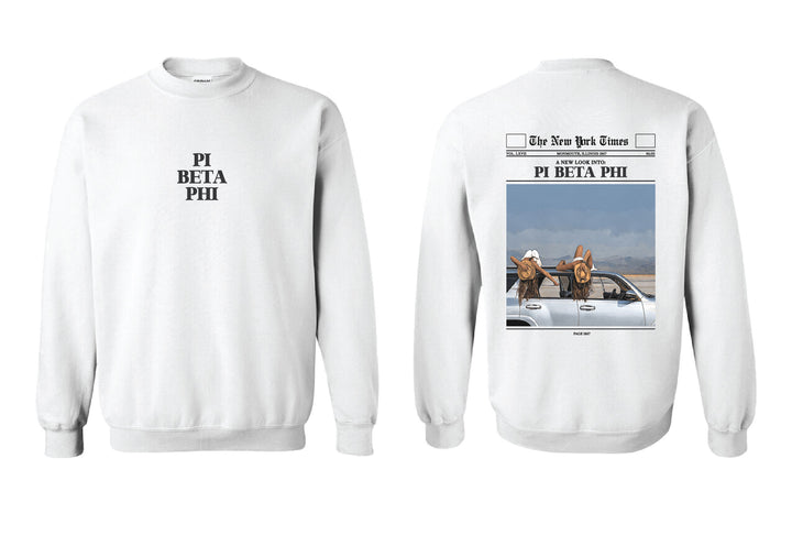 Newsletter Sorority Crewneck