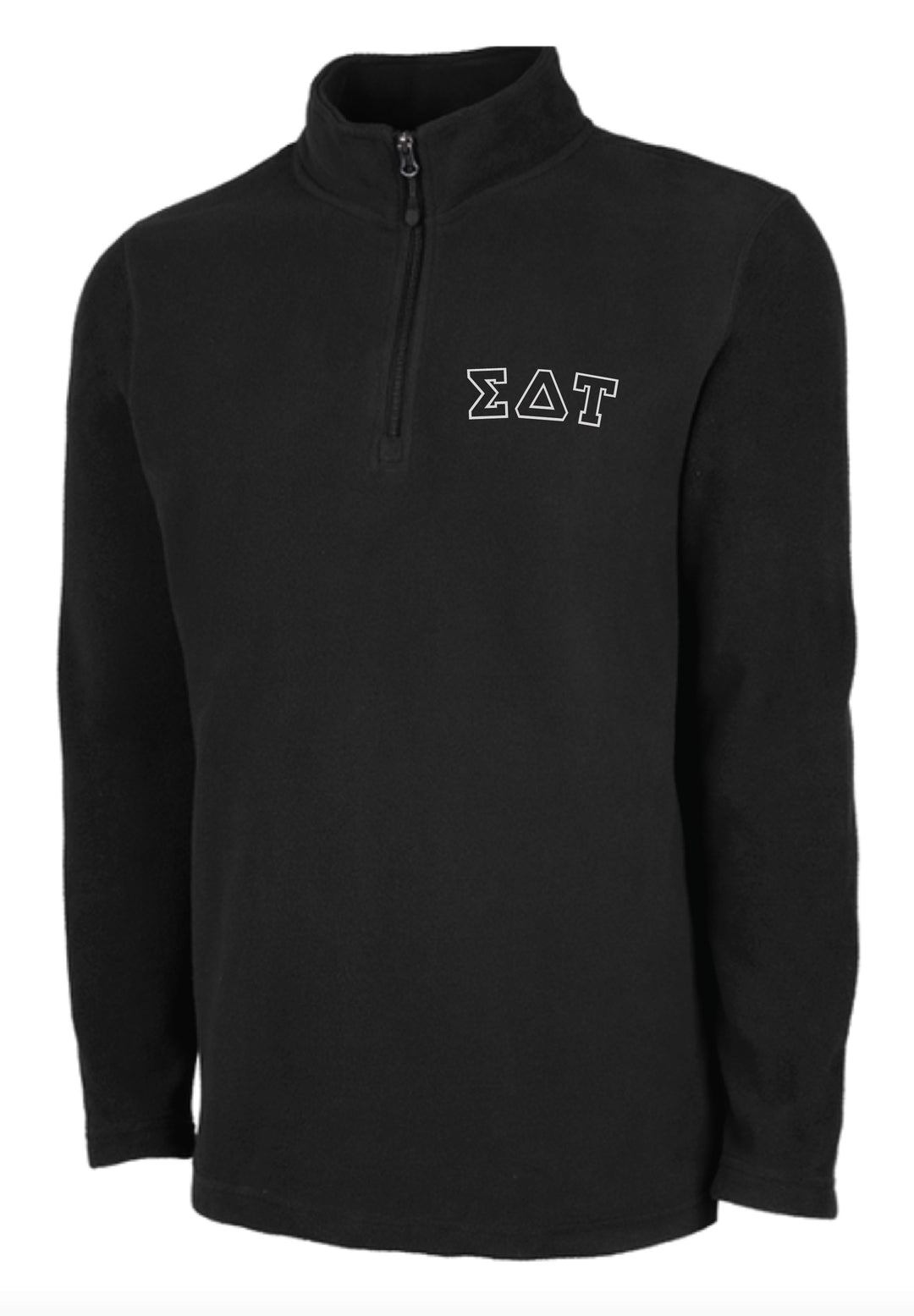 Sorority Letter Outlined Embroidered Fleece Pullover - 2XL - 3XL