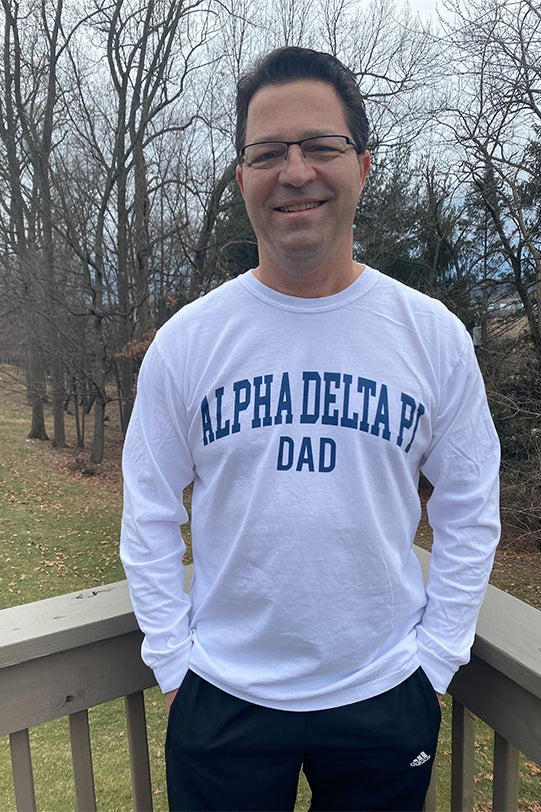 Alpha Delta Pi Dad Long Sleeve