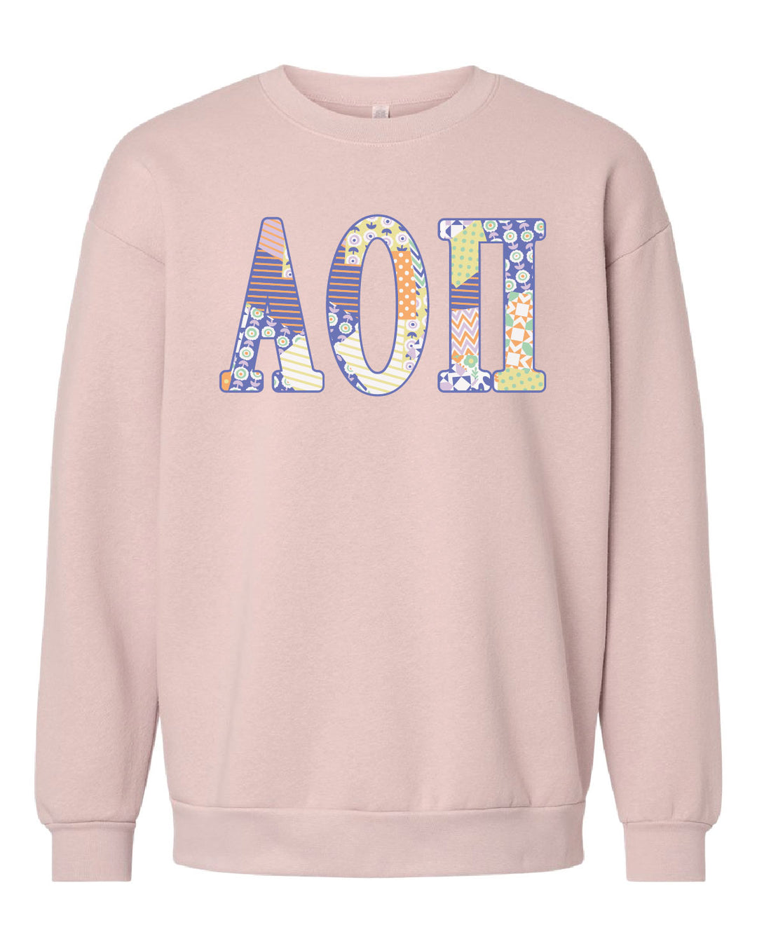 Patchwork Sorority Crewneck