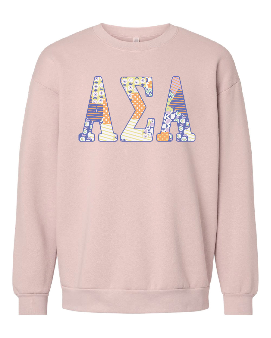 Patchwork Sorority Crewneck