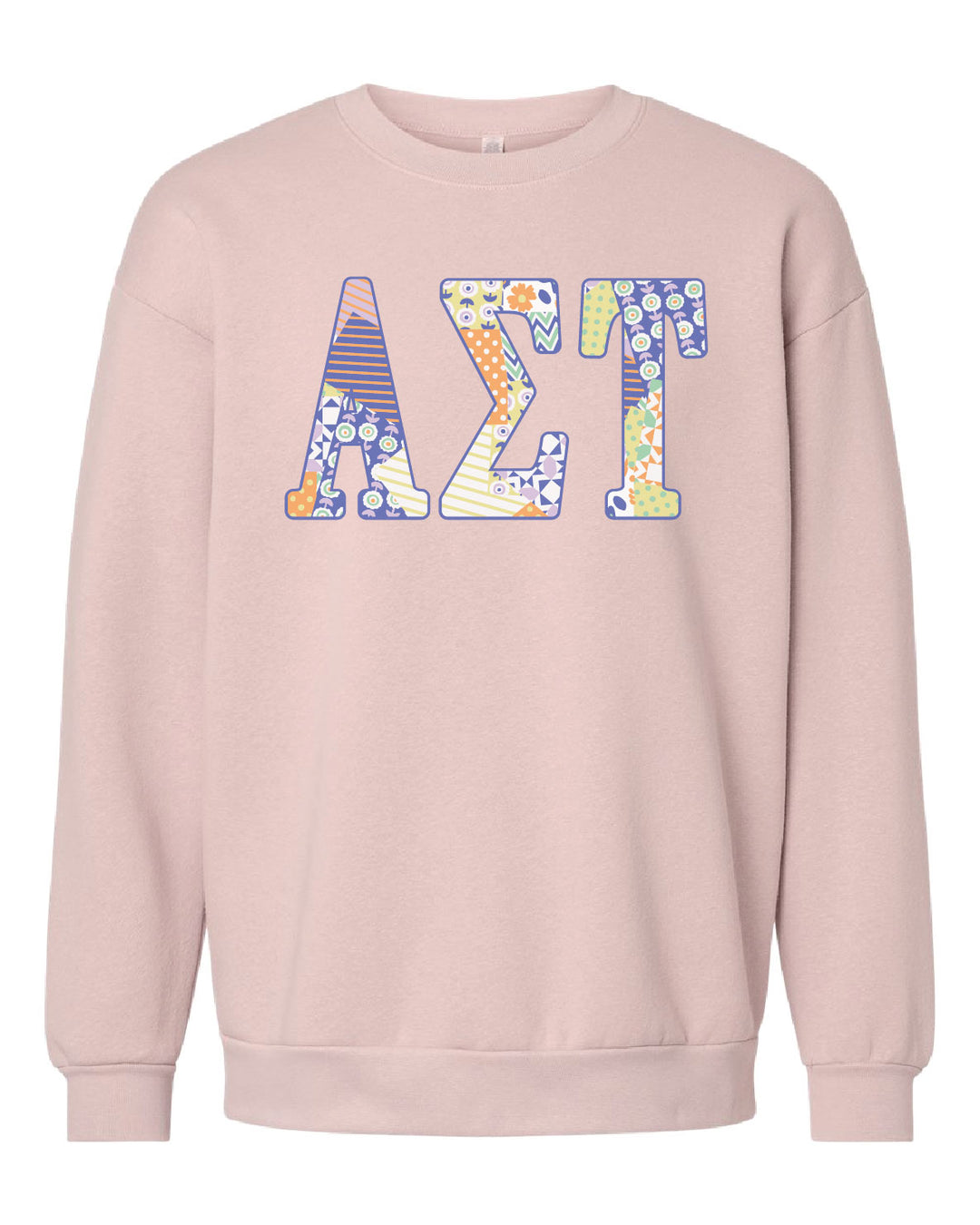 Patchwork Sorority Crewneck