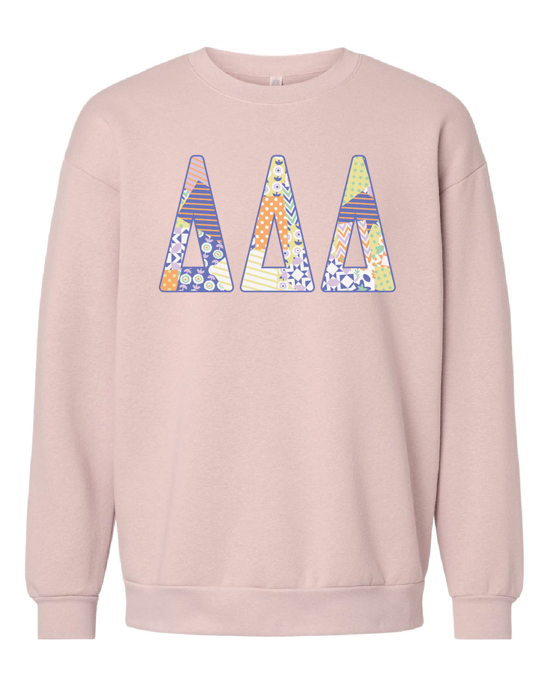 Patchwork Sorority Crewneck