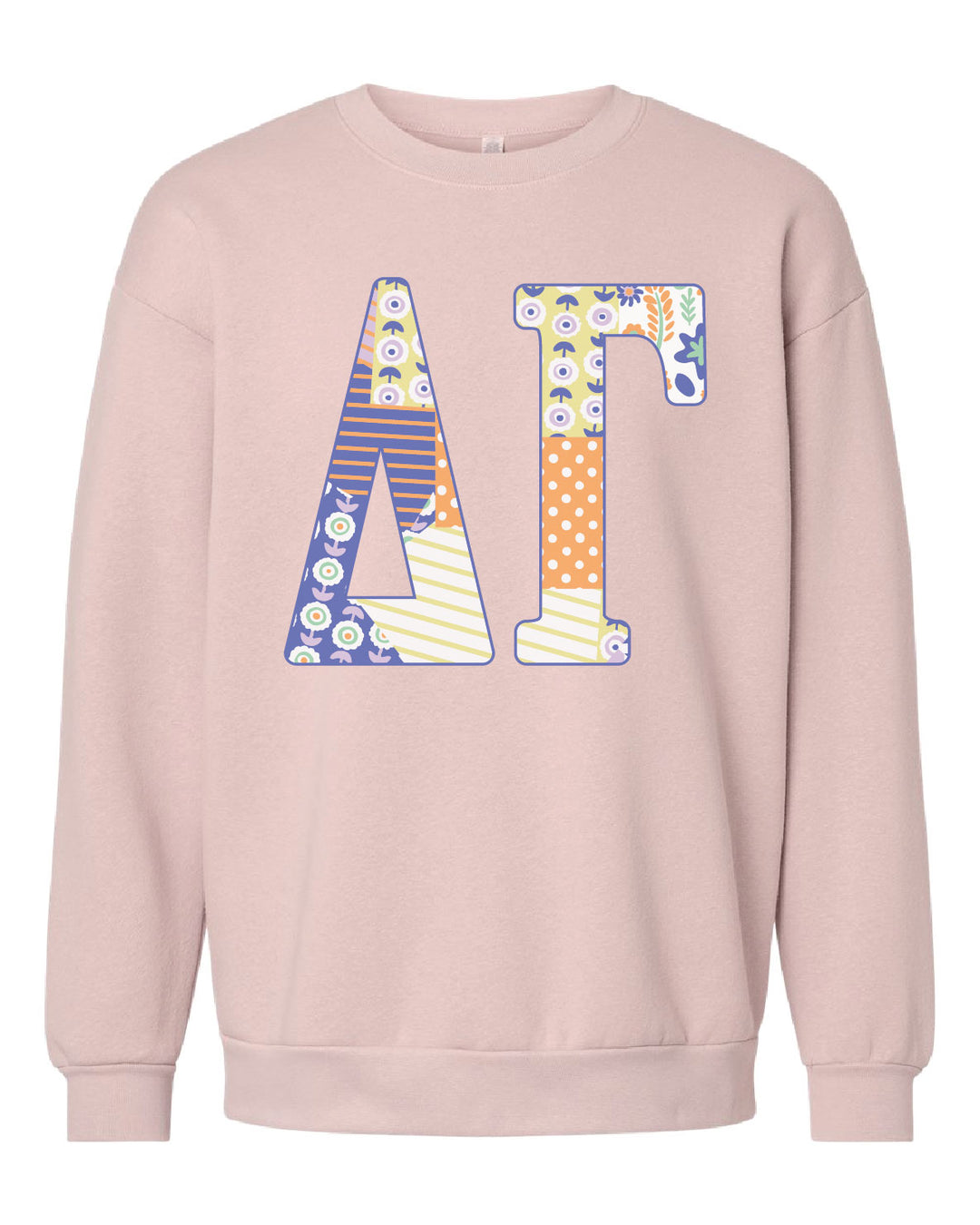 Patchwork Sorority Crewneck