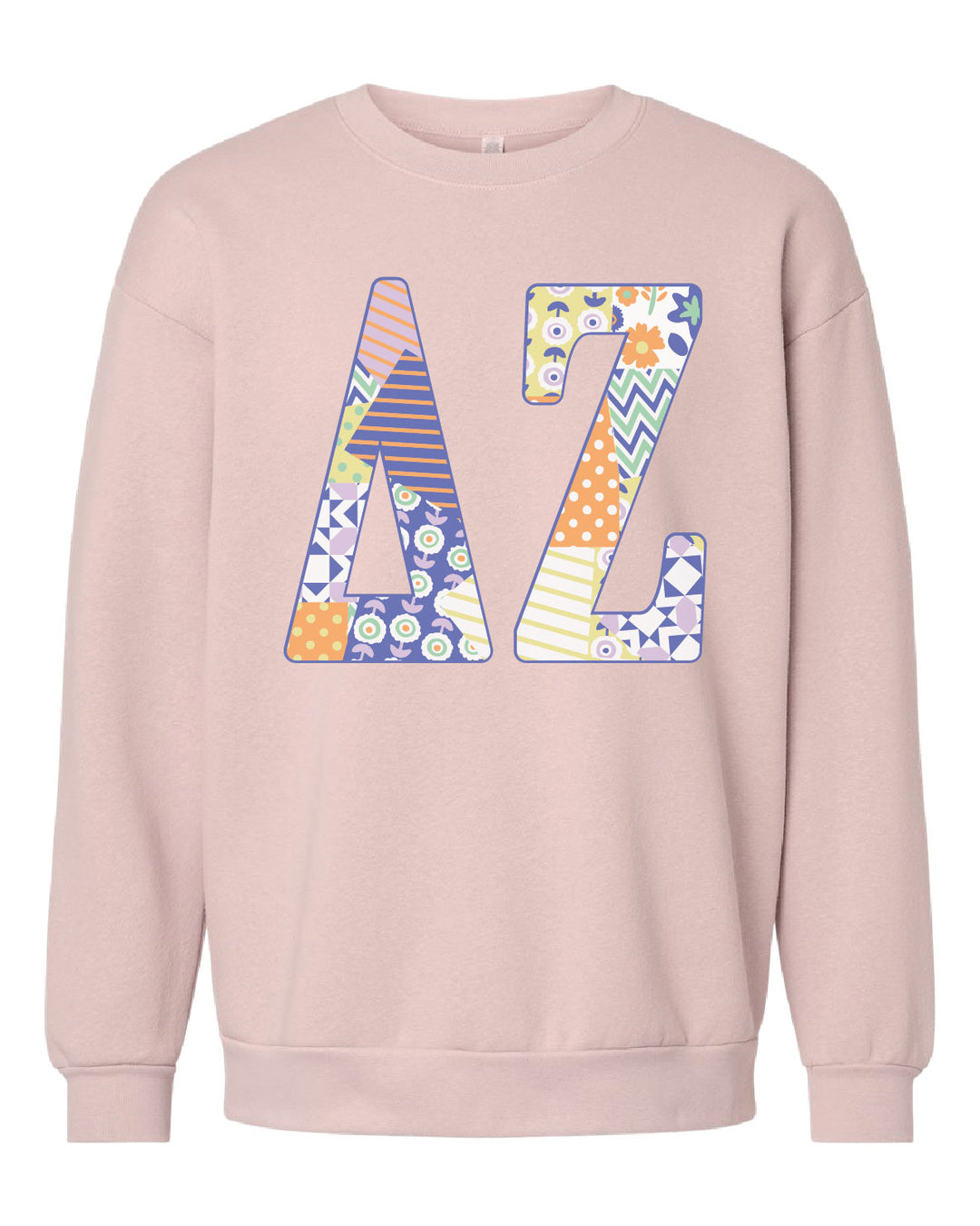 Patchwork Sorority Crewneck