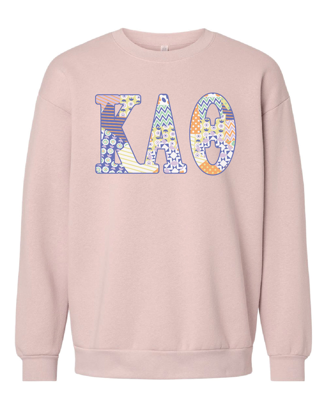 Patchwork Sorority Crewneck