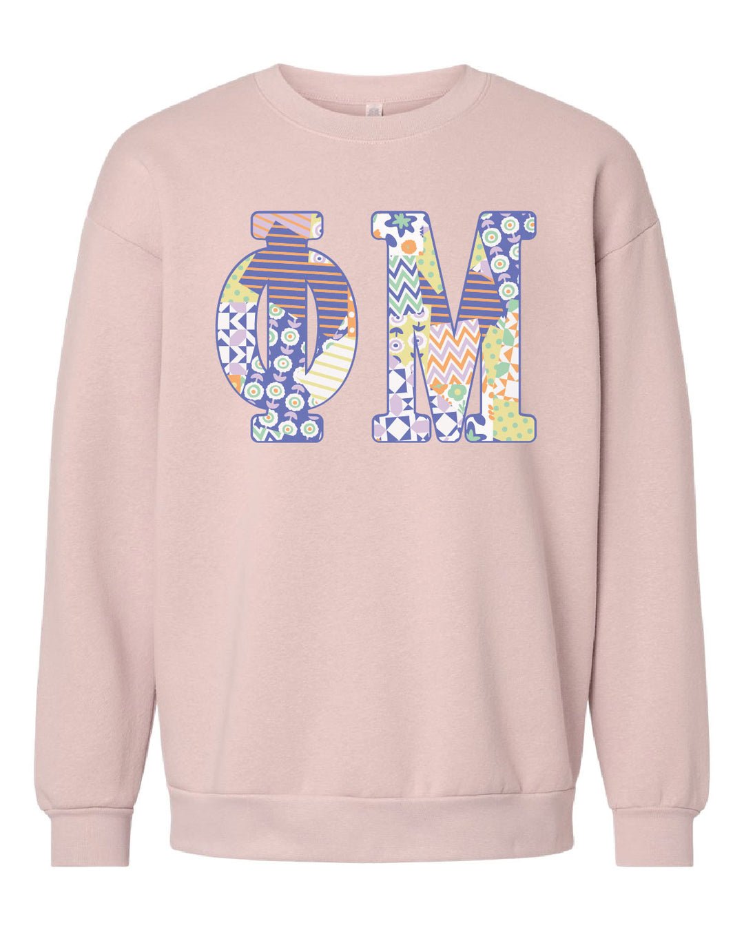 Patchwork Sorority Crewneck