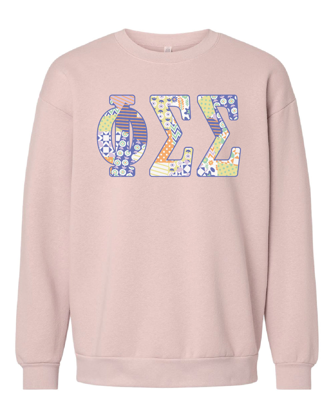 Patchwork Sorority Crewneck