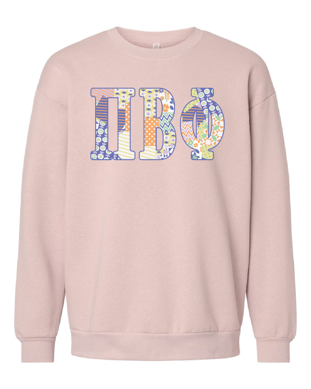 Patchwork Sorority Crewneck