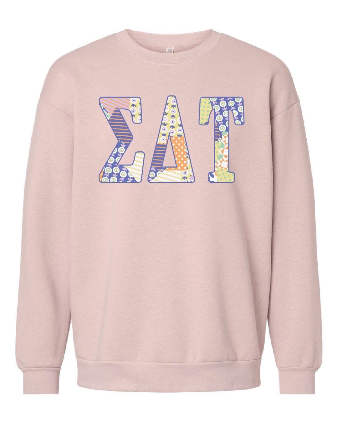 Patchwork Sorority Crewneck