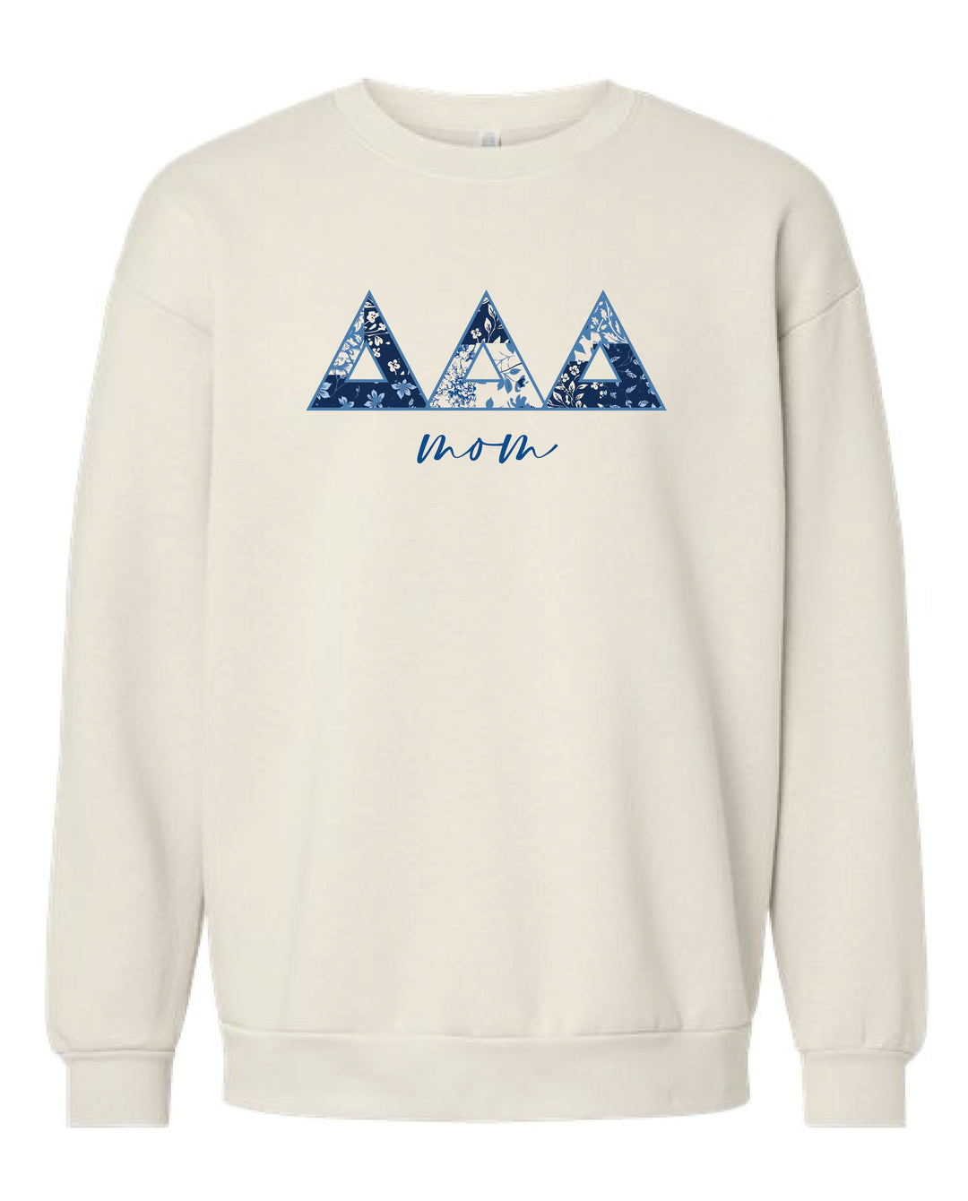 Patchwork Print Mom Sorority Crewneck 2XL