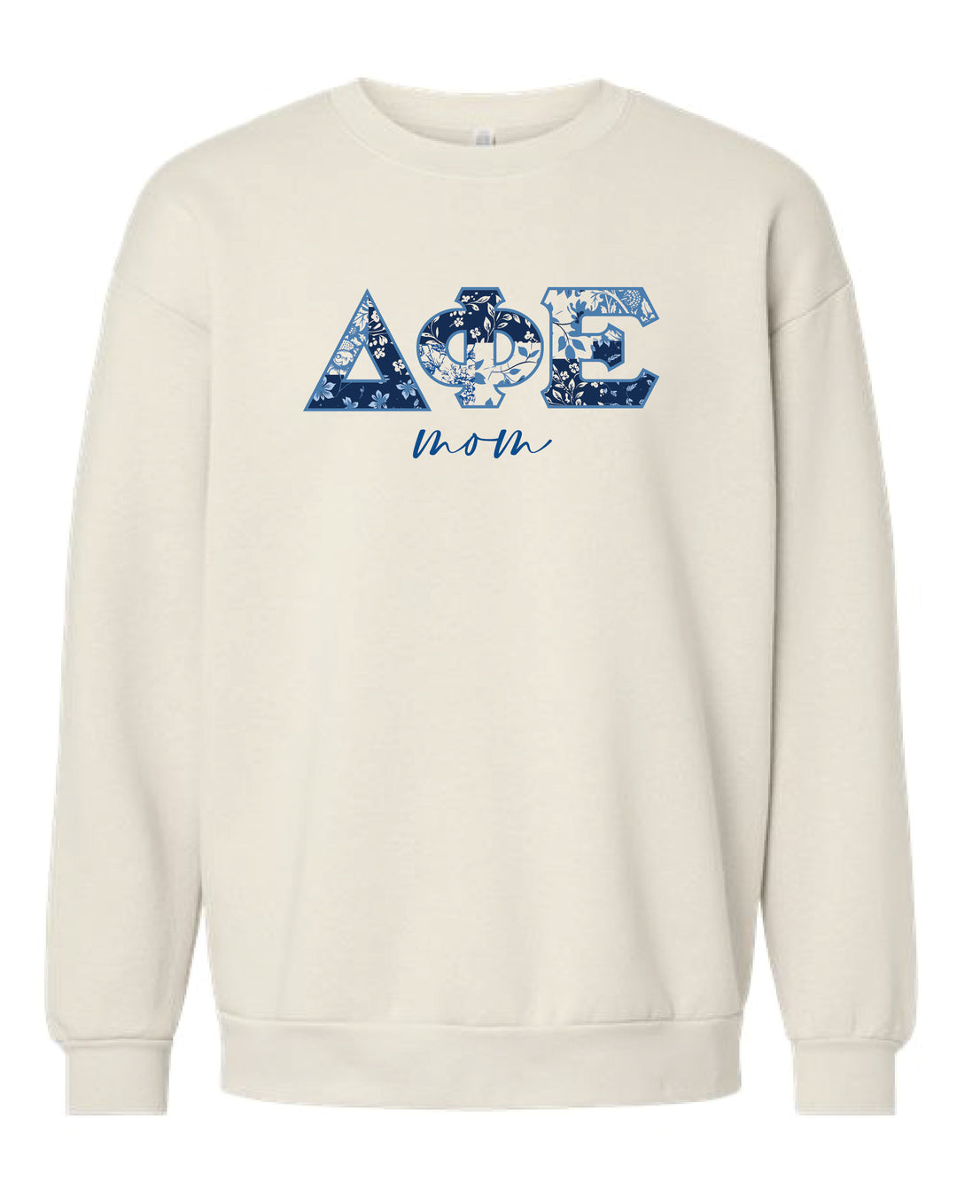Patchwork Print Mom Sorority Crewneck 2XL
