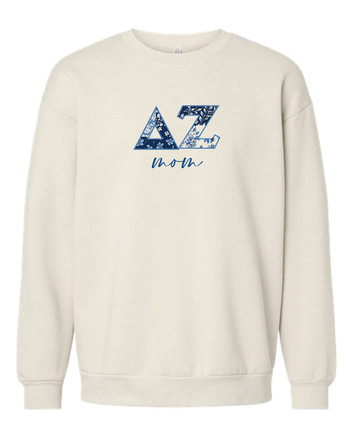 Patchwork Print Mom Sorority Crewneck 2XL