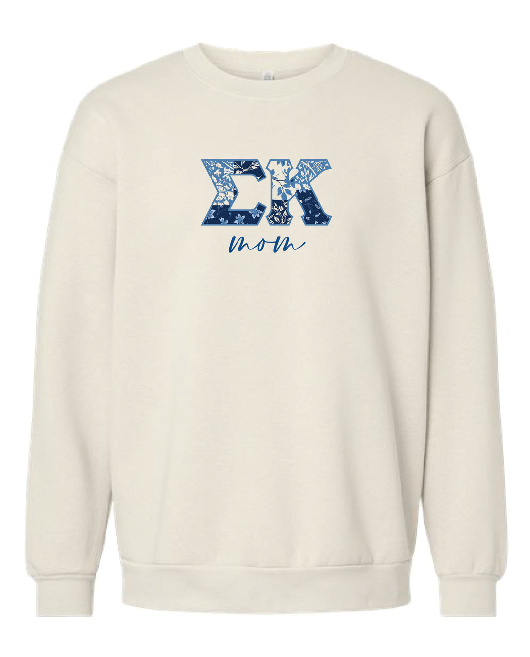 Patchwork Print Mom Sorority Crewneck 2XL
