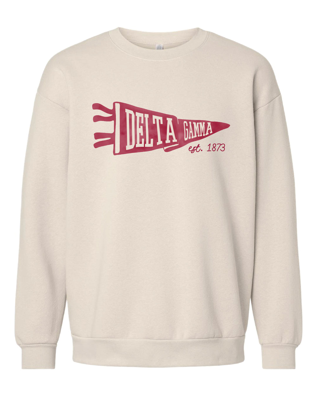 Delta Gamma Pennant Sorority Crewneck